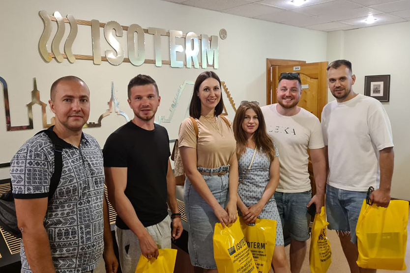 Изотерм посетила группа дизайнеров и специалистов в области отопления из Краснодара и Ростова-на-Дону